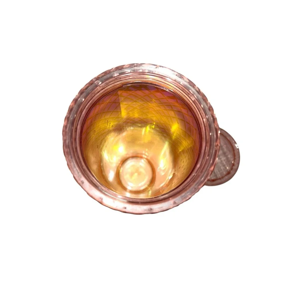 Starbucks 24 oz Iridescent Cold Cup -‎ Rose Gold 2021 Holiday Cup